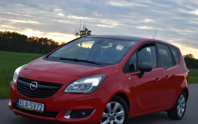 Opel Meriva cena 34900 przebieg: 149000, rok produkcji 2014 z Łask małe 781